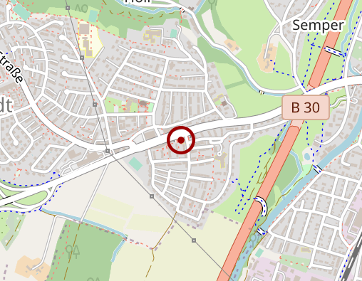 Karte: Betreuungsgruppe "Regenbogen" für demenziell erkrankte Menschen