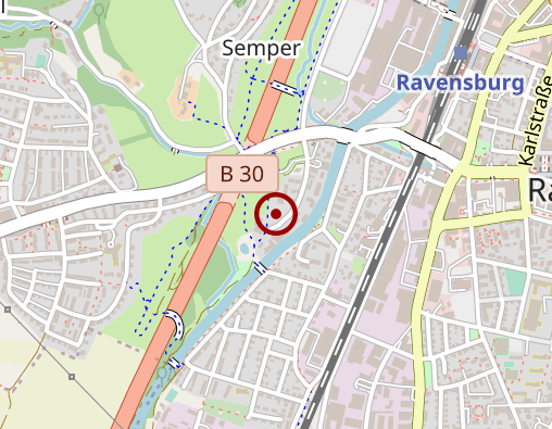 Karte: OWB - Wohnheime - Einrichtungen - ambulante Dienste gem. GmbH Wohnheim