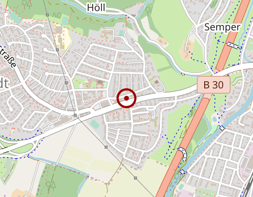 Karte: Bestattungen A. Hengge