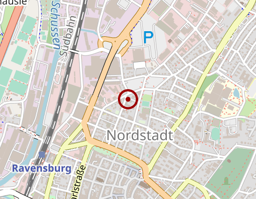 Karte: Blaser-Holzmann betreutes Wohnen in RV und Wgt. Seniorendomicil am Bärengarten