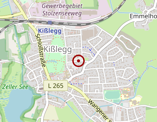 Karte: Betreuungs- und Entlastungsangebot in Gruppen