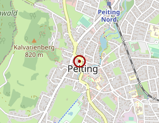 Karte: Sanitätshaus Peiting