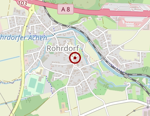 Karte: Krankengymnastik u. Massage Therapiezirkel Rohrdorf