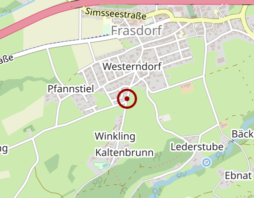 Karte: mobiler Pflegedienst Sandra Glatzl