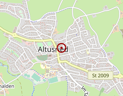 Karte: Krankenpflegeverein Altusried