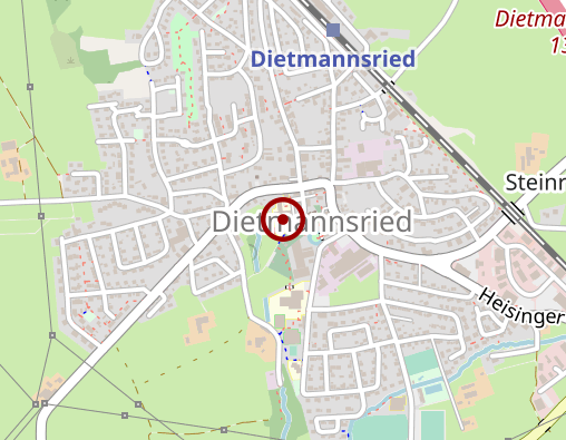 Karte: AllgäuStift Geschwister Roth Seniorenzentrum Dietmannsried