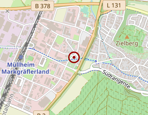 Karte: Taxi Müllheim GmbH