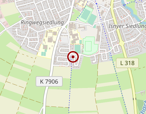 Karte: Organisierte Nachbarschaftshilfe der evang. Kirchengemeinde