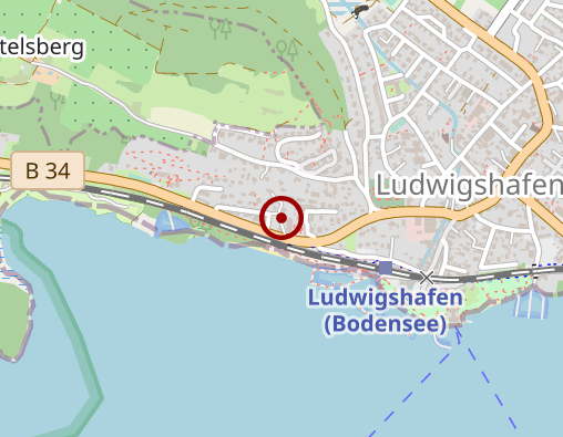 Karte: Haus am Untergarten Bodman-Ludwigshafen Alten- und Pflegeheim