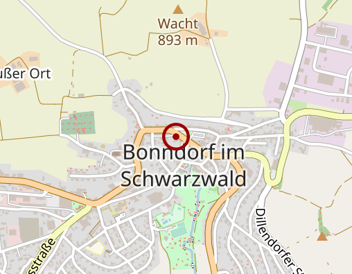 Karte: Schwarzwald-Apotheke