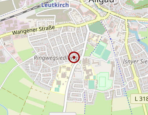 Karte: Seniorenzentrum Am Ringweg Leutkirch Die Zieglerschen -Süd- gemeinnützige GmbH