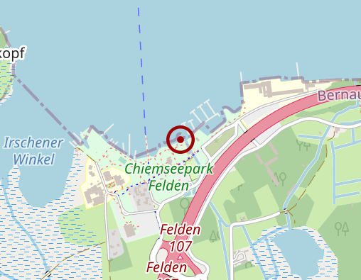 Karte: Wasserwacht i. BRK Ortsgruppe Bernau