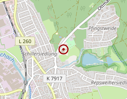 Karte: Arkade e.V. Sozialpsychatrischer Dienst Betreutes Wohnen