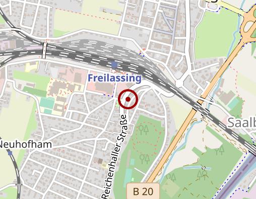 Karte: Logopädie Freilassing Andrea Wiese