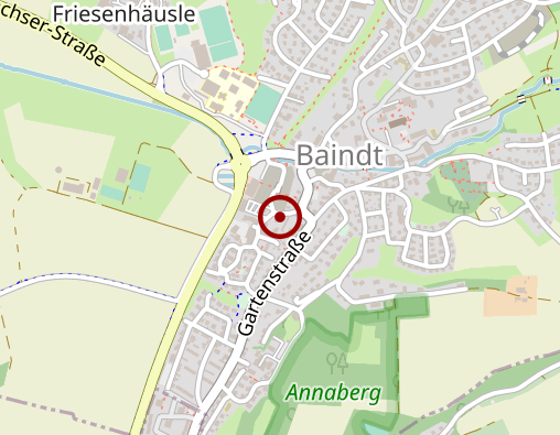 Karte: Massagepraxis u. med. Fußpflege Reck