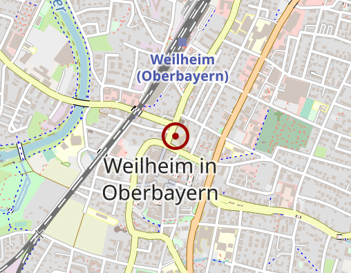 Karte: Städt. Bürgerheim Weilheim