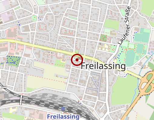 Karte: Diakoniestation Freilassing