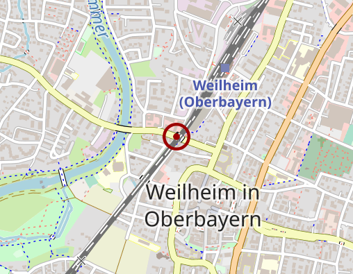 Karte: Ergo- und Kunsttherapie Weilheim