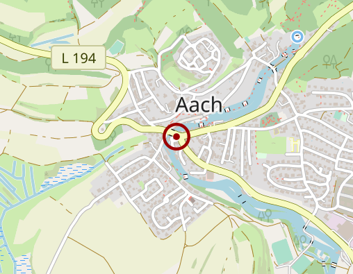 Karte: Krankengymnastik Therapie Zentrum Aach S. Böttcher