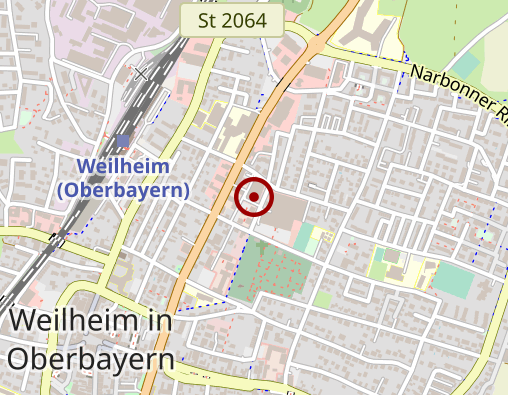 Karte: CURATA Pflege GmbH Residenz Weilheim