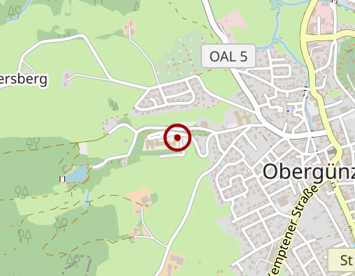 Karte: Günztalklinik Allgäu