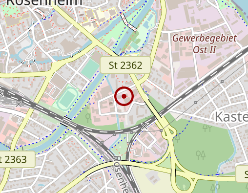 Karte: Bayerisches Rotes Kreuz KDöR KV Rosenheim