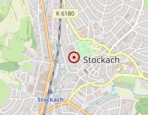 Karte: Krankenhaus Stockach