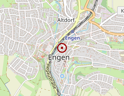 Karte: Pflegedomizile Hegau GmbH