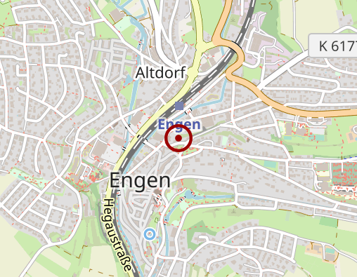 Karte: Sozialstation Obere Hegau St. Wolfgang gGmbH Tagespflege