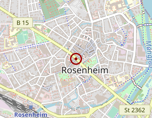 Karte: Die Rosenheimer Pflege Engel Privater-Sozialer Pflegedienst