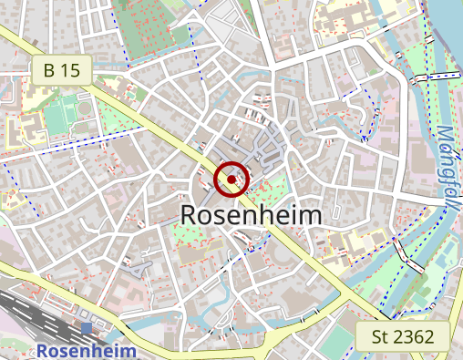 Karte: Reha Bad Aibling GbR