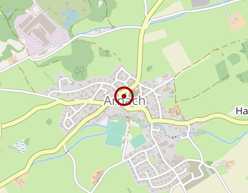 Karte: Organisierte Nachbarschaftshilfe Arnach