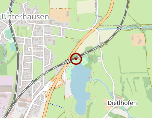 Karte: Wasserwacht des BRK, Freizeitgelände