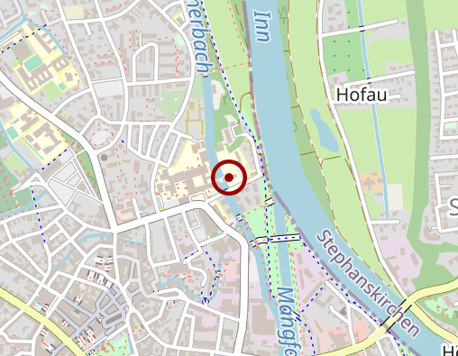 Karte: kbo - Heckscher-Klinikum gGmbH, Abteilung Rosenheim