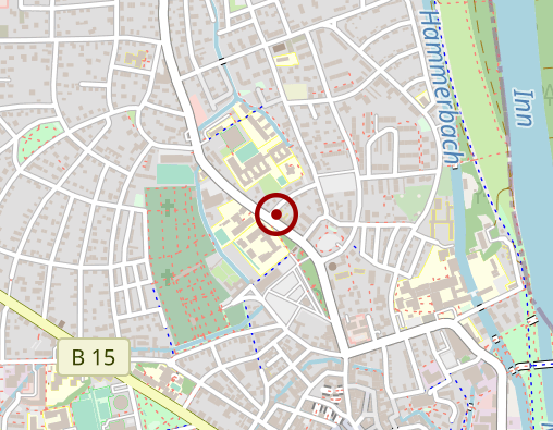 Karte: kbo-Inn-Salzach-Klinikum Rosenheim