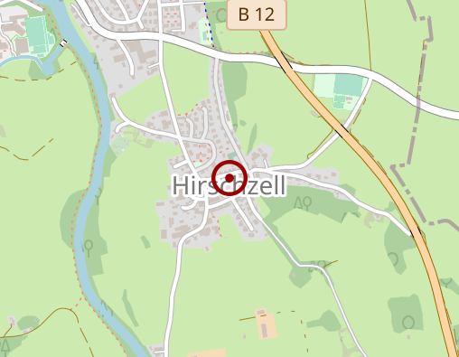 Karte: Bayerisches Weisses Kreuz