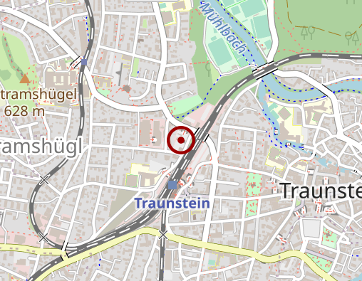 Karte: Rauch & Hilker Praxis f. Physiotherapie Praxsizentrum Traunstein