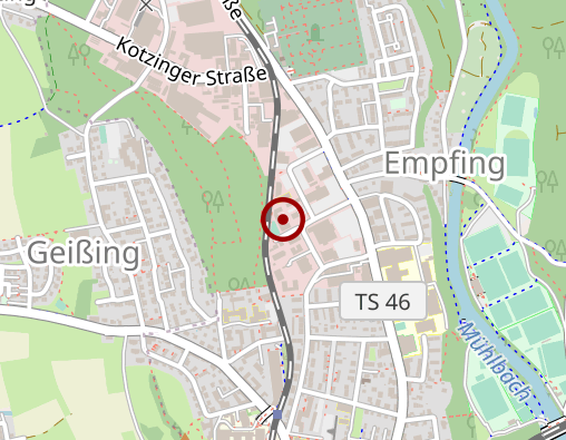 Karte: Rotes Kreuz Kreisverband Traunstein