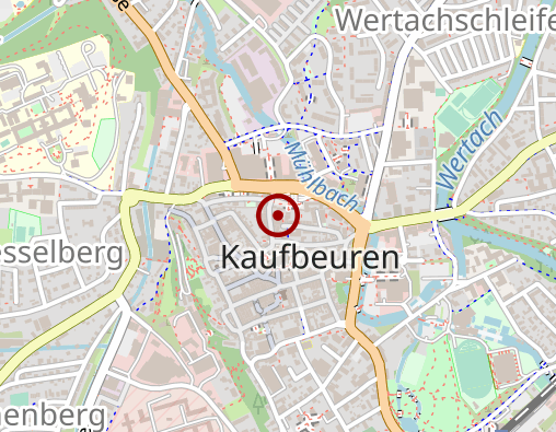 Karte: Bayerische Gesellschaft für psychische Gesundheit e.V. Sektion Allgäu