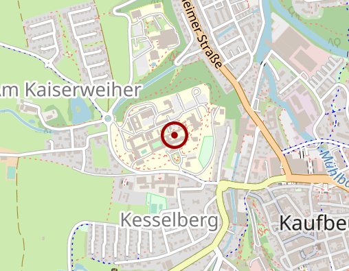 Karte: Bezirkskrankenhaus Kaufbeuren