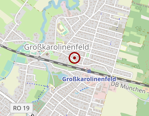 Karte: Ökumenische Nachbarschaftshilfe Großkarolinenfeld e.V.