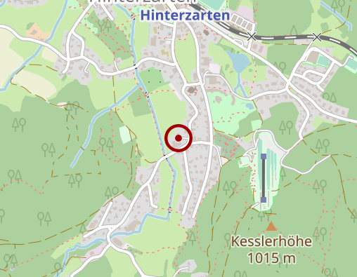 Karte: Hinterzarten