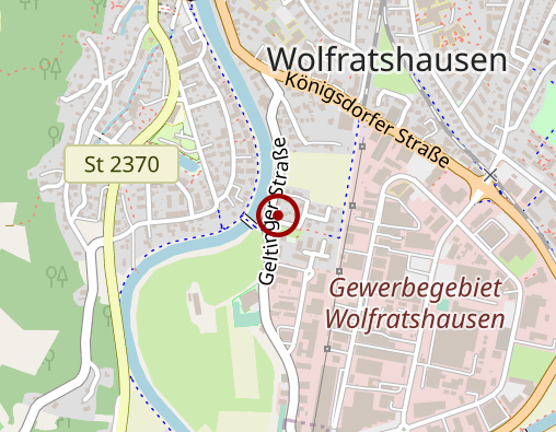 Karte: DLRG Schäftlarn-Wolfratshausen e.V. Geschäftsstelle