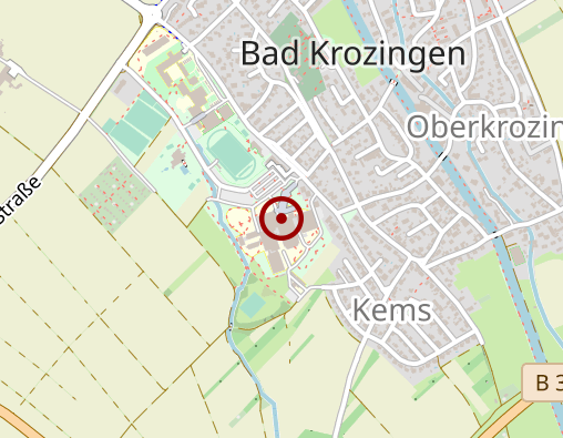 Karte: Universitäts-Herzzentrum Freiburg • Bad Krozingen GmbH