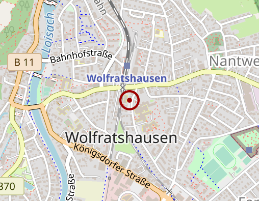 Karte: Stadtgarten Betreutes Wohnen Küßner Markus