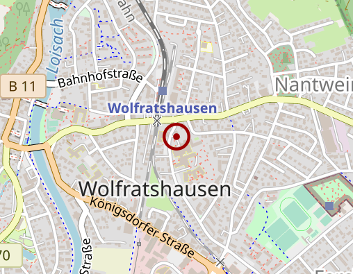 Karte: Bayerisches Rotes Kreuz Kreisverband, Hausnotruf