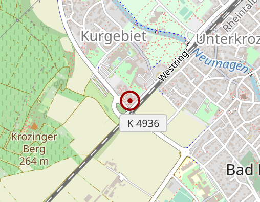 Karte: Diakoniestation der "Betreut Wohnen am Kurpark gGmbH"