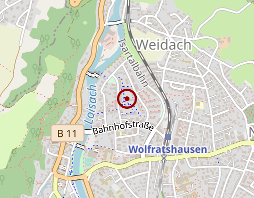 Karte: Mobile Massage Wolfratshausen