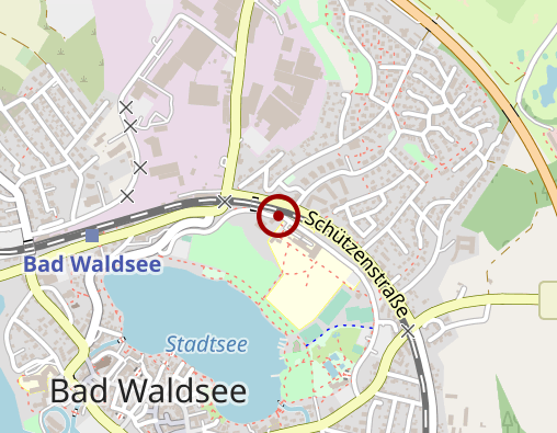 Karte: Krankenhaus Bad Waldsee