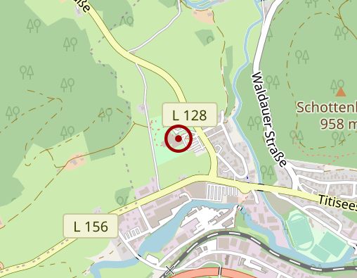 Karte: HELIOS Klinik Titisee-Neustadt